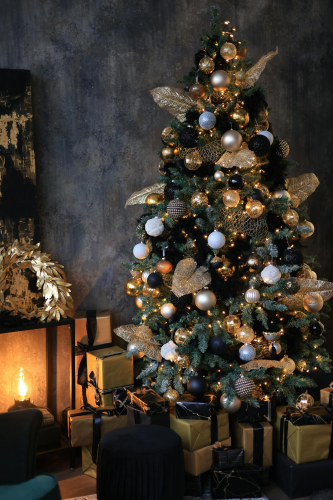 Giáng sinh, quả châu, trái châu, cây thông, pine, xmas, christmas, noel, background, decor- Valeria Boltneva 1