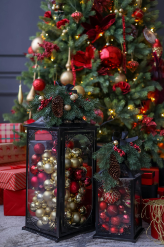Giáng sinh, quả châu, trái châu, cây thông, hộp quà, gift, pine, xmas, christmas, noel, background, decor- Valeria Boltneva 2