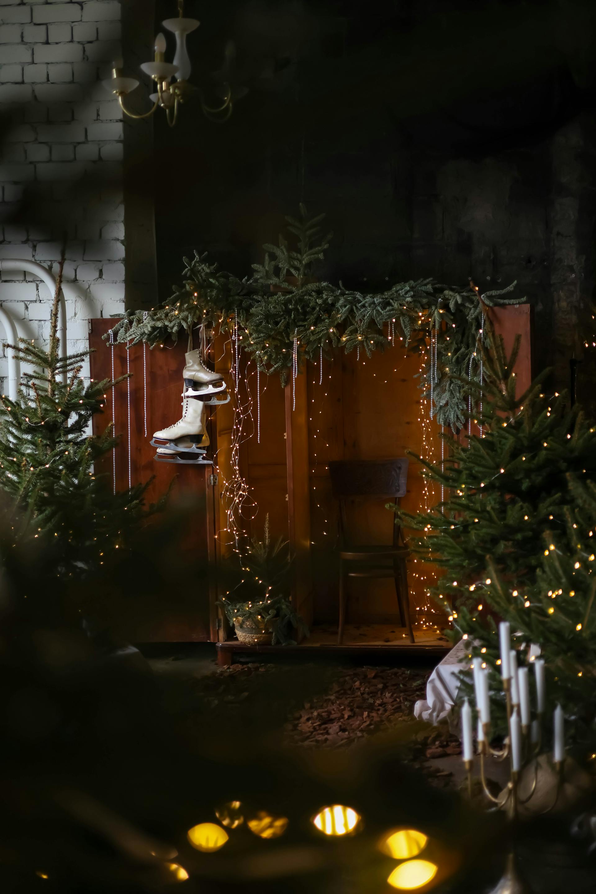 Giáng sinh, quả châu, trái châu, cây thông, hộp quà, gift, pine, xmas, christmas, noel, background, decor- Valeria Boltneva 5