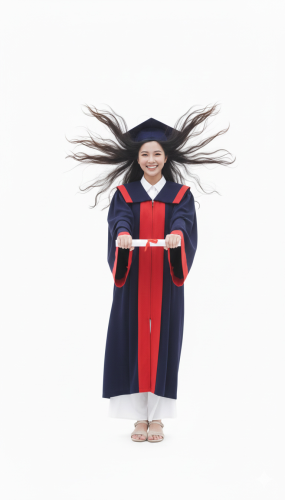 Cô gái, tốt nghiệp, phụ nữ, vui vẻ, cuộn giấy, cử nhân, trang phục cử nhân, girl, graduating, woman, cheerful, scroll, bachelor's degree holder, graduation attire 2