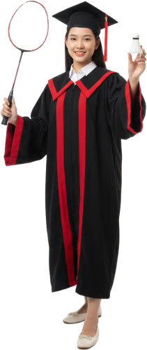 Tốt nghiệp, thể thao, cầu lông, huy chương, nữ, graduation, sports, medal, girl
