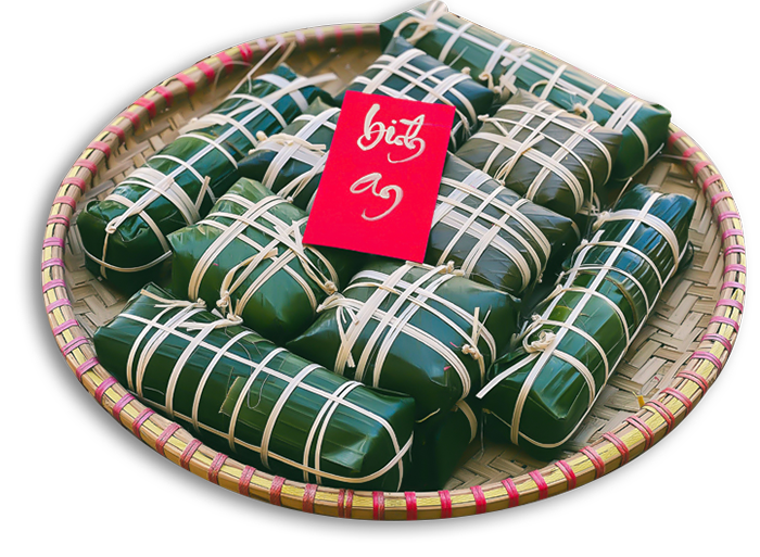 Bánh tét, bánh tét ngày tết, cake, Tết holiday, ẩm thực, food 2
