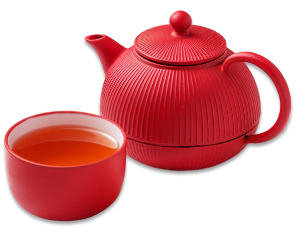 Bình trà, ấm trà, tách trà, bình trà màu đỏ, tea, cup