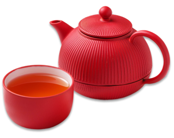 Bình trà, ấm trà, tách trà, bình trà màu đỏ, tea, cup