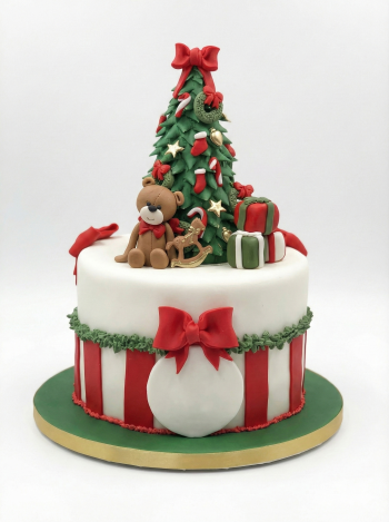 Bánh kem, bánh sinh nhật, bánh giáng sinh, trang trí, noel, cake, birthday cake, Christmas cake, decoration, Christmas 1