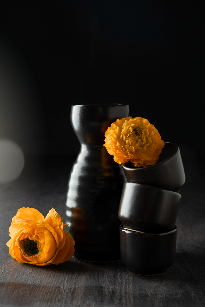 Bình hoa, flower vase, màu vàng, hoa, flower, yellow