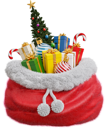 Túi, túi ông già noel, giáng sinh, quà tặng, quà, gift, christmas gift bag, christmas, xmas, bag 3