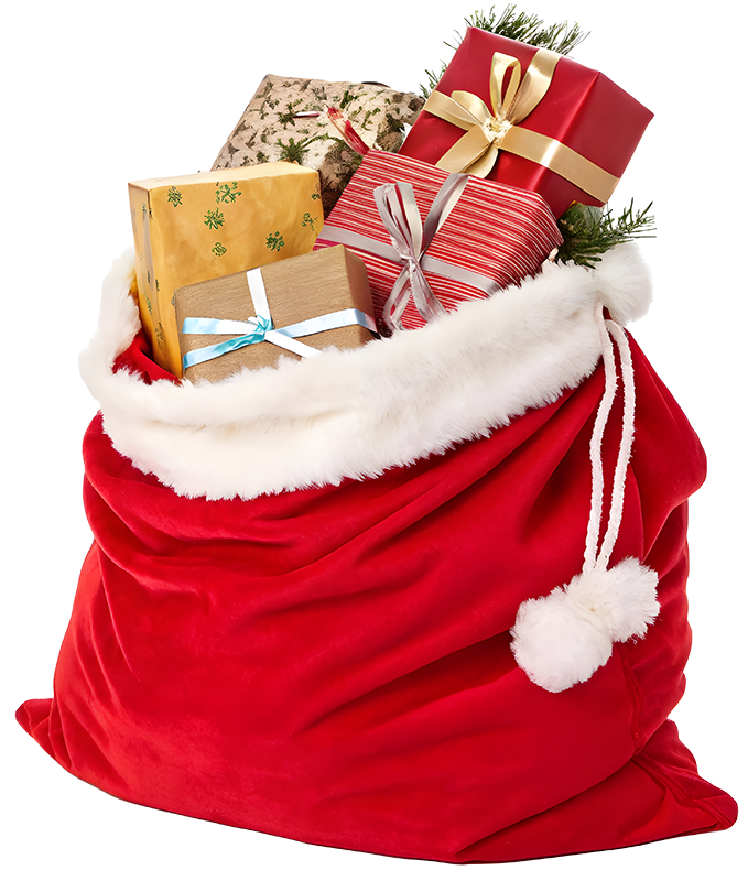 Túi, túi ông già noel, giáng sinh, quà tặng, quà, gift, christmas gift bag, christmas, xmas, bag 2