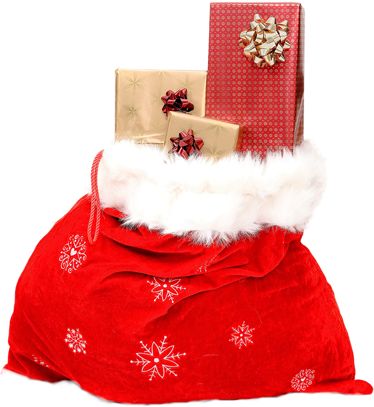 Túi, túi ông già noel, giáng sinh, quà tặng, quà, gift, christmas gift bag, christmas, xmas, bag 1