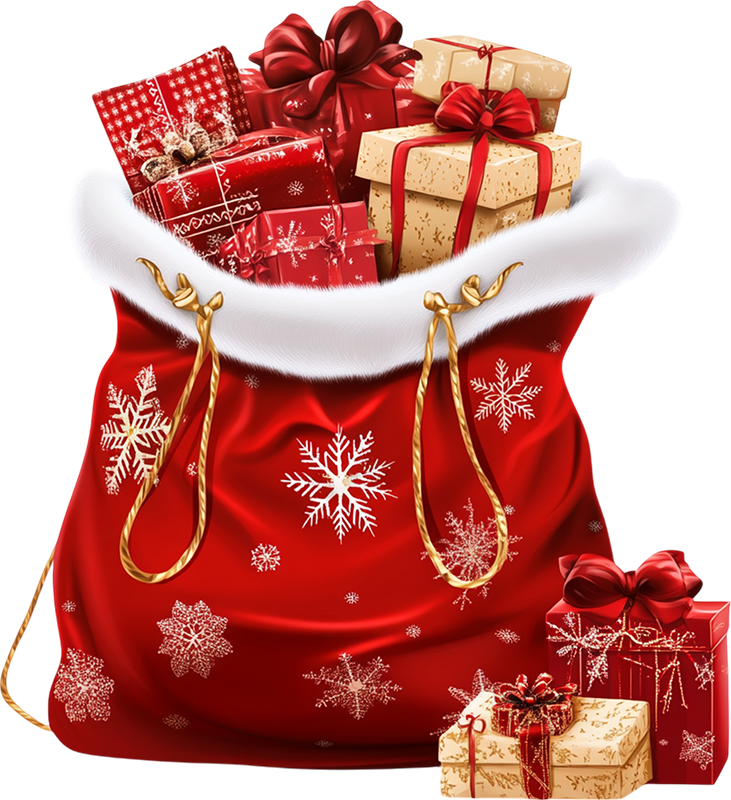 Túi, túi ông già noel, giáng sinh, quà tặng, quà, gift, christmas gift bag, christmas, xmas, bag