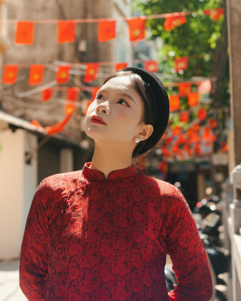 Cô gái, nữ, áo dài, tết, girl, women, ao dai, Tet- Dang Hong 19