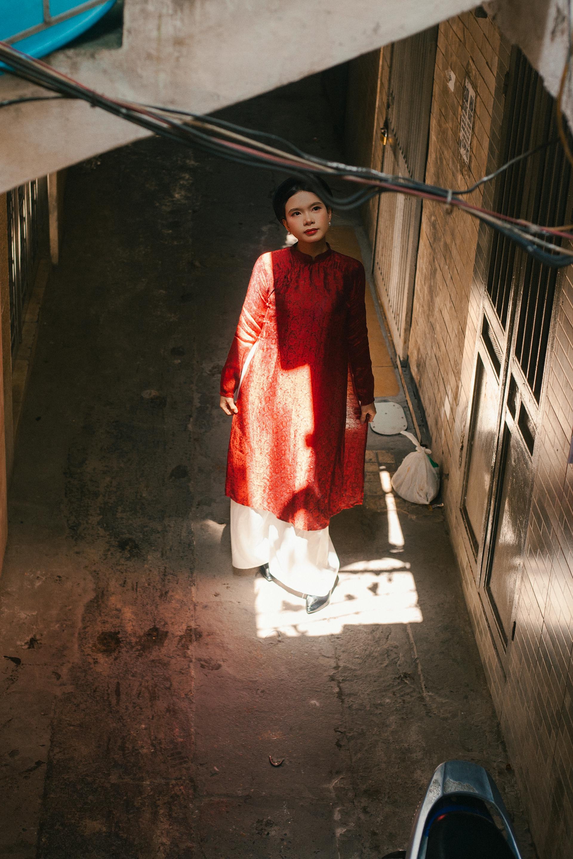 Cô gái, nữ, áo dài, tết, girl, women, ao dai, Tet- Dang Hong 16