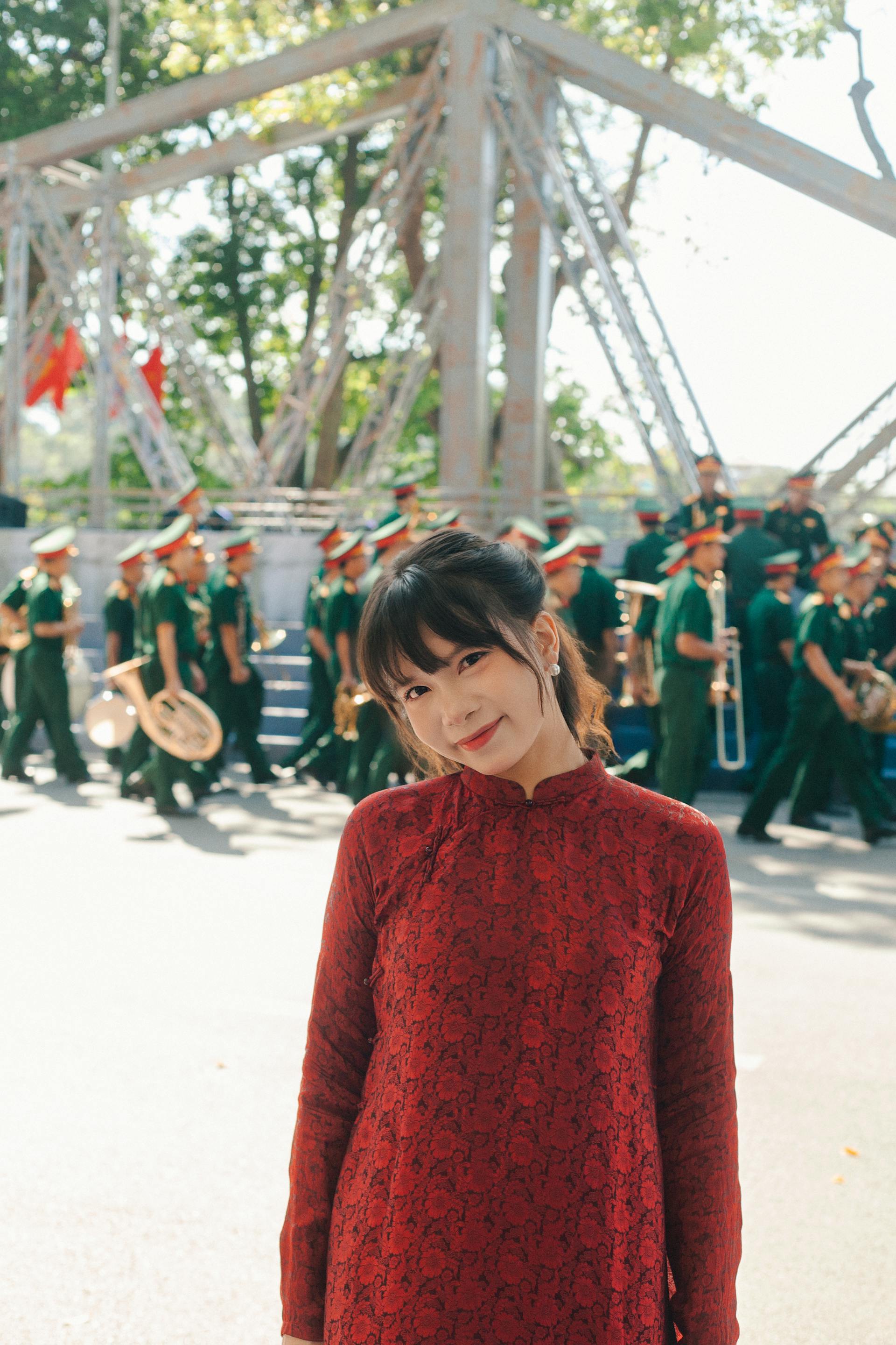Cô gái, nữ, áo dài, tết, girl, women, ao dai, Tet- Dang Hong