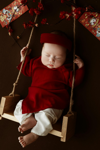 Bé trai, áo dài, Tết, em bé, Tết Nguyên Đán, Boy, Baby, Children, Fonden Nguyen 4