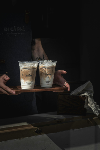 Cà phê, nước, giải khát, coffee, water, soft drinks- Yuan Cao 4