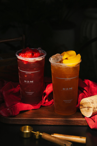 Trà đào, nước ngọt, trà, nước, giải khát, peach tea, soft drink, tea, water, refreshment- Yuan Cao