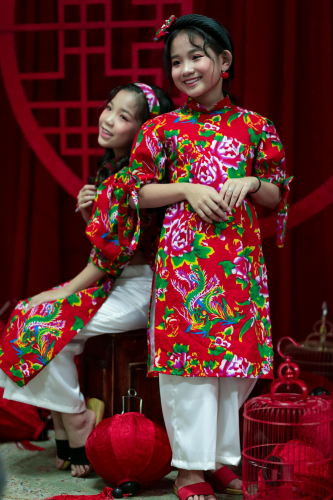 Tết, bé gái, Tết Nguyên Đán, dễ thương, áo dài, Tet, girl, Lunar New Year, cute, ao dai - HONG SON