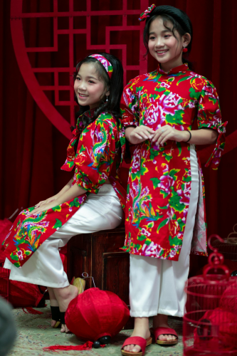 Tết, bé gái, Tết Nguyên Đán, dễ thương, áo dài, Tet, girl, Lunar New Year, cute, ao dai - HONG SON