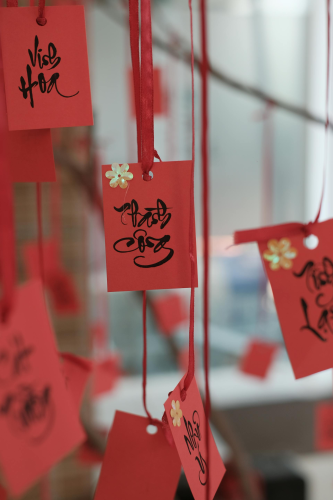 Lộc treo chúc Tết, thư pháp, bao lì xì, lucky money, Tết, xuân, Việt Nam, srping - Duy Nguyen 5