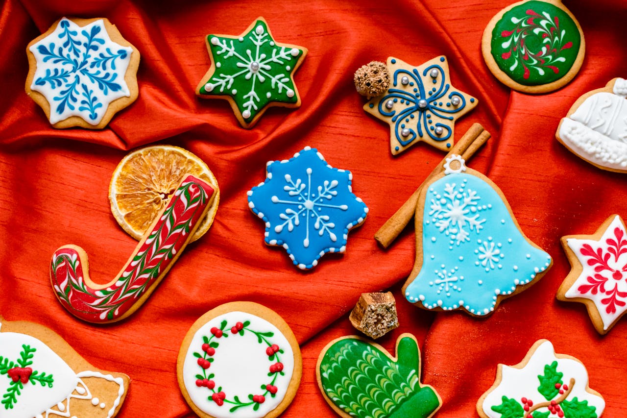 Kẹo, bánh quy, giáng sinh, màu sắc, candy, cookies, christmas, colors -  Nikolett Emmert 2 4