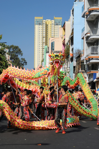 Múa rồng, rước rồng, lễ hội, festival, Tết, Tết holiday, văn hóa - HONG SON 7