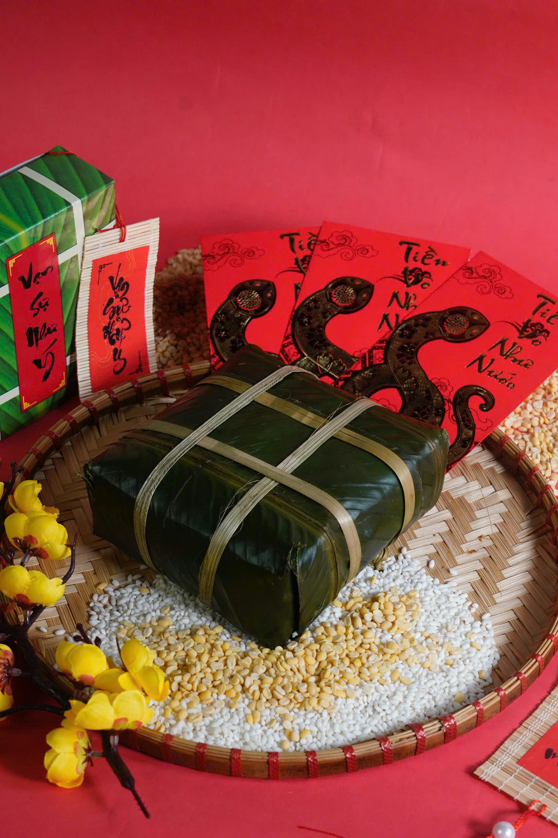 Bánh, bánh chưng, bánh tét, banh chung and banh tet- Thu Trần Thị 1