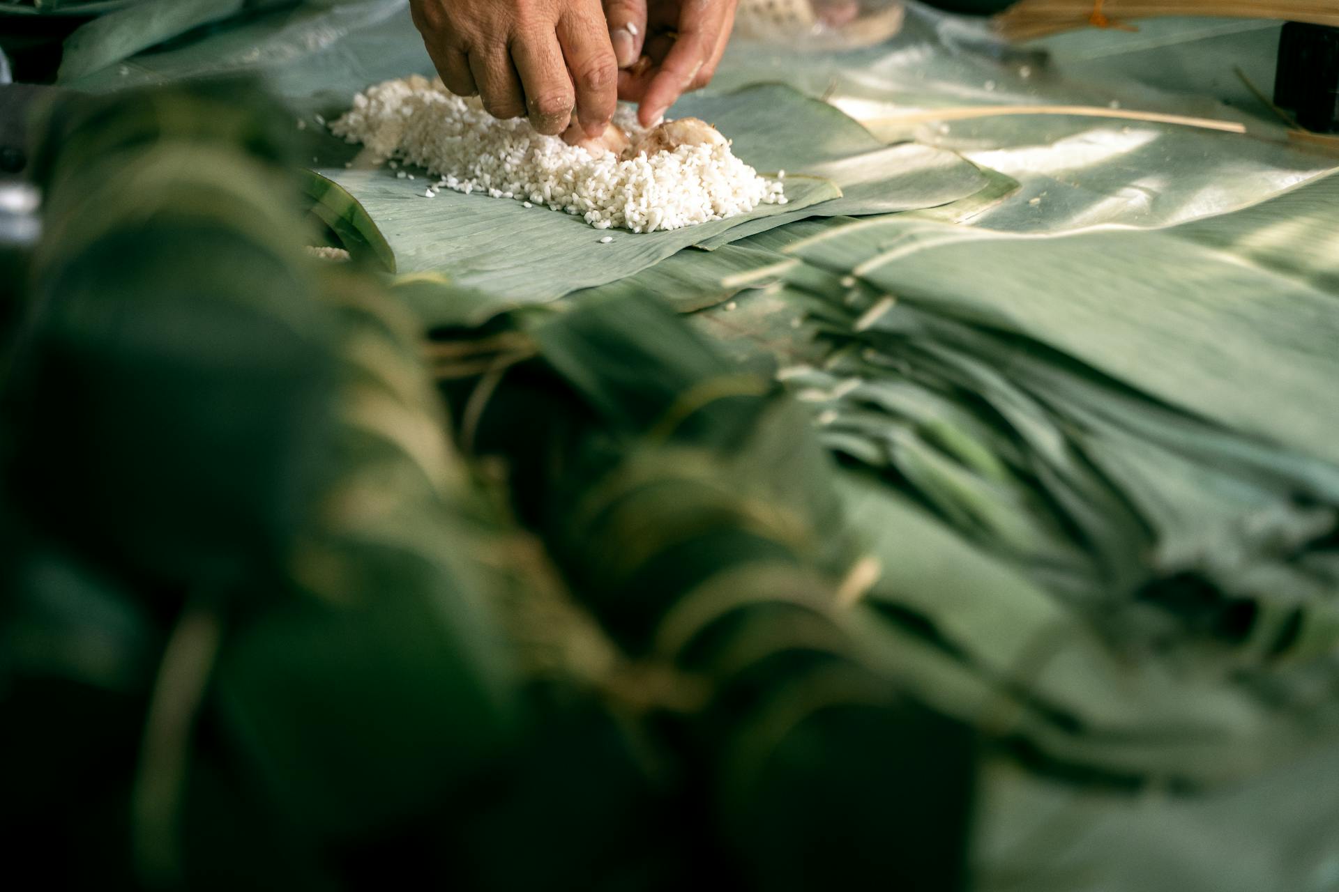 Bánh tét, làm bánh, Tết, Tết Nguyên Đán, Tet, Lunar New Year- Vietnam Tri Duong Photographer 4