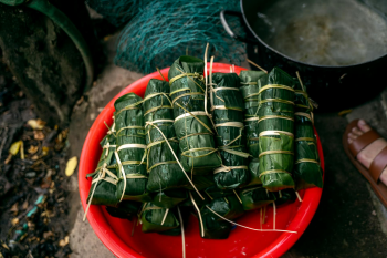 Bánh tét, làm bánh, Tết, Tết Nguyên Đán, Tet, Lunar New Year- Vietnam Tri Duong Photographer 6