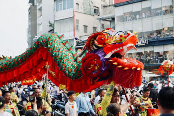 Múa rồng, rước rồng, lễ hội, festival, Tết, Tết holiday, văn hóa - HONG SON 1