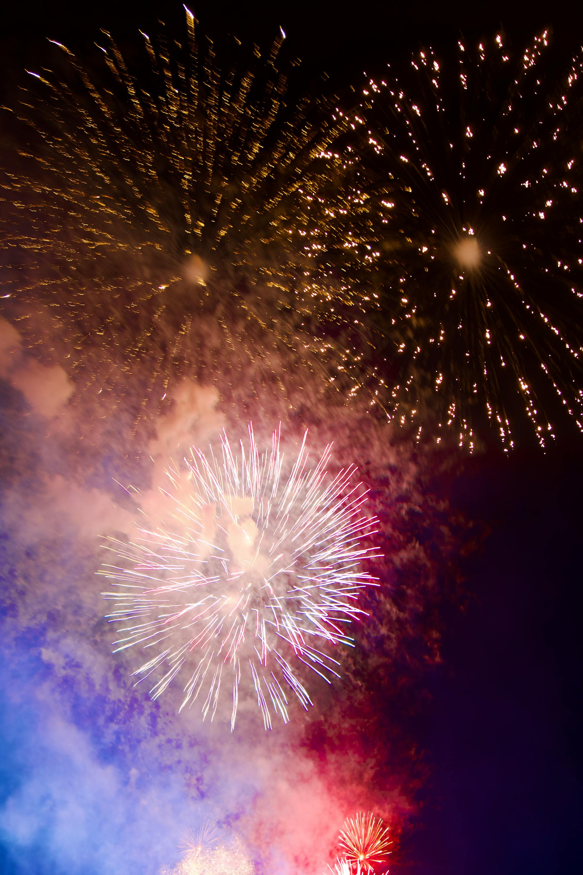 Pháo hoa, pháo, ánh sáng, lấp lánh, fireworks, lights, glittering - Tuan Vy