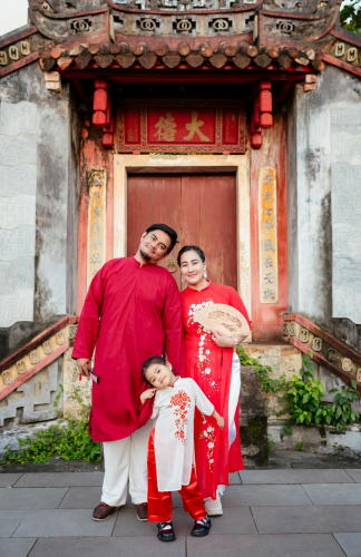 Gia đình, tết, trẻ em, bé trai, bé gái, con người, family, person, children, boy, girl, Vo Van Tien 5