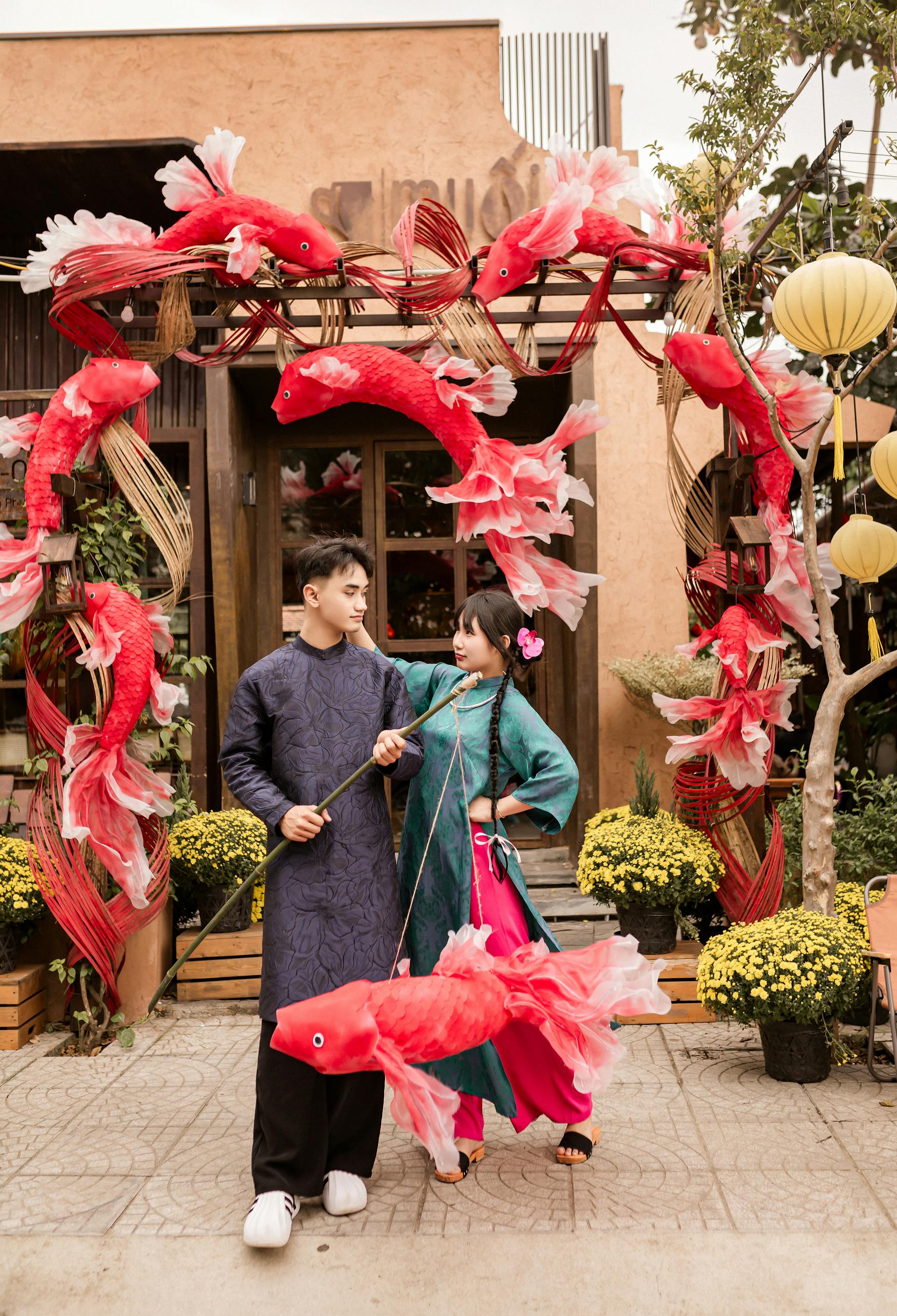 Cặp đôi, thanh xuân, chụp tết, tết, couple, youth, New Year's photoshoot, Tet - Võ Văn Tiến 24