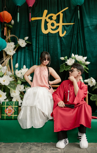 Cặp đôi, thanh xuân, chụp tết, tết, couple, youth, New Year's photoshoot, Tet - Võ Văn Tiến 2