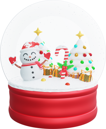 Quả cầu tuyết, cầu tuyết, quả cầu, giáng sinh, xmas, christmas, 3D 1