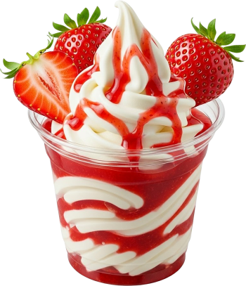Strawberry, dâu tây, kem dâu, kem cheese, nước uống, drink, pink, red 1