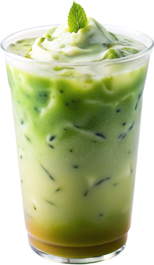 Matcha latte, matcha, trà xanh, kem cheese, nước uống, drink, green 1