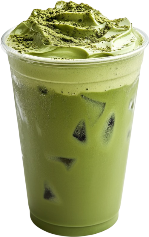 Matcha latte, matcha, trà xanh, kem cheese, nước uống, drink, green