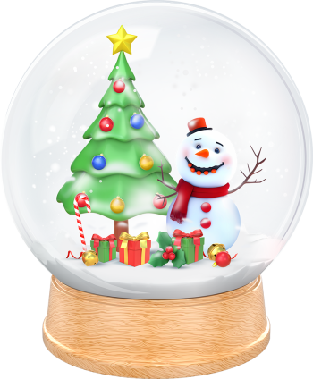 Quả cầu tuyết, cầu tuyết, quả cầu, giáng sinh, xmas, christmas, 3D 2