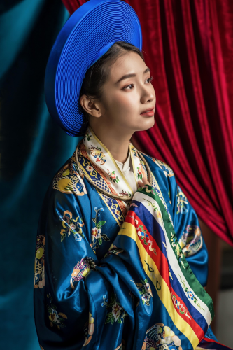 Cô gái, nữ, áo Nhật Bình, thời trang, tết, girl, female, fashion, Tet - PHAMgraphy 7