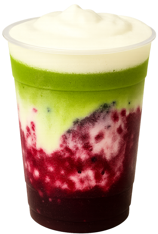 Matcha latte việt quất, trà xanh, thức uống, kem sữa, bột matcha, việt quất, đá viên, matcha blueberry latte, green tea, drink, milk foam, matcha powder, blueberry, ice cubes, wallpaper, background