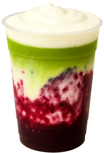 Matcha latte việt quất, trà xanh, thức uống, kem sữa, bột matcha, việt quất, đá viên, matcha blueberry latte, green tea, drink, milk foam, matcha powder, blueberry, ice cubes, wallpaper, background