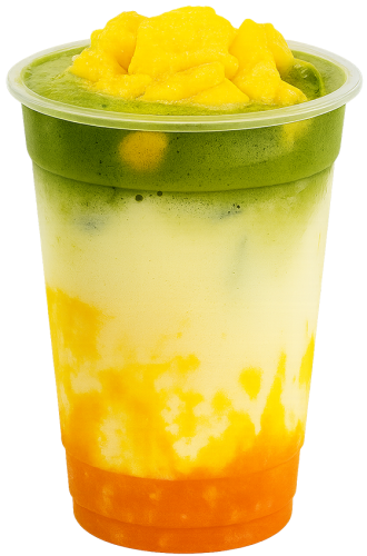 Matcha latte xoài, trà xanh, thức uống, kem sữa, bột matcha, xoài, đá viên, matcha mango latte, green tea, drink, milk foam, matcha powder, mango, ice cubes, wallpaper, background