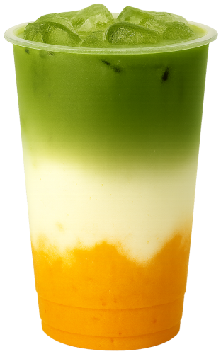 Matcha latte chuối, trà xanh, thức uống, kem sữa, bột matcha, chuối, đá viên, matcha banana latte, green tea, drink, milk foam, matcha powder, banana, ice cubes, wallpaper, background