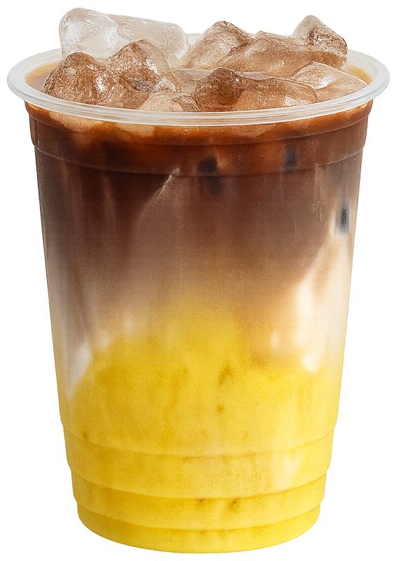 Latte sô cô la chuối, sô cô la, thức uống, kem sữa, chuối, đá viên, chocolate banana latte, chocolate, drink, milk foam, banana, ice cubes, wallpaper, background 9