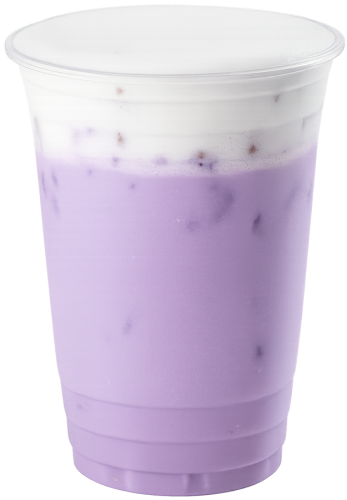 Trà sữa kem khoai môn, trà sữa, thức uống, kem sữa, khoai môn, đá viên, taro milk tea, milk tea, drink, milk foam, taro, ice cubes, wallpaper, background