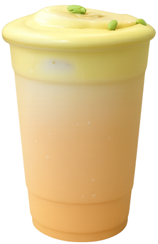 Trà sữa chuối kem trứng, trà sữa, thức uống, kem trứng, chuối, trà, sữa, đá viên, banana egg cream milk tea, milk tea, drink, egg cream, banana, tea, milk, ice cubes, wallpaper, background 9