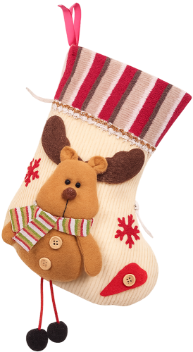 Vớ giáng sinh tuần lộc, vớ trang trí, lễ hội, quà tặng, đồ dệt may, christmas reindeer stocking, decorative sock, holiday, gift, textile