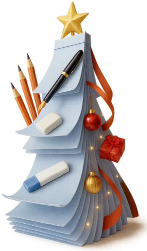 Cây thông, sách, giáng sinh, giấy, ngôi sao, đèn, bút, viết, hộp quà, cục tẩy, pine tree, book, christmas, paper, star, light, pen, writing, gift box, eraser