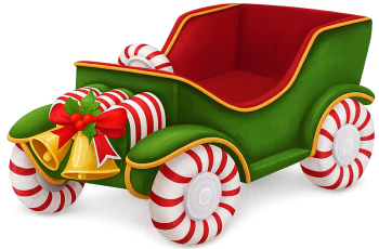 Xe trang trí kẹo gậy, xe giáng sinh, trang trí lễ hội, kẹo gậy, chuông, green car with candy canes, christmas car, festive decoration, candy cane, bells