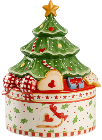 Hộp đựng bánh quy cây thông, hộp sứ, giáng sinh, trang trí, màu xanh lá, quà tặng, christmas tree cookie jar, ceramic container, christmas, decoration, green color, gift